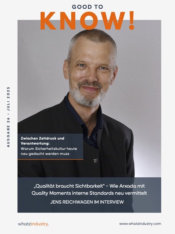 WhatzIndustry - Good to KNOW Jens Reichwagen 26 2 uai