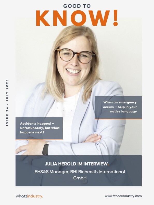 WhatzIndustry - 24. Engl. Good to KNOW Julia Herold uai