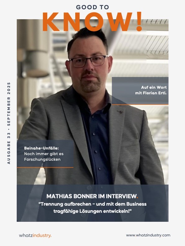 WhatzIndustry - 33. Good to KNOW Mathias Bonner uai
