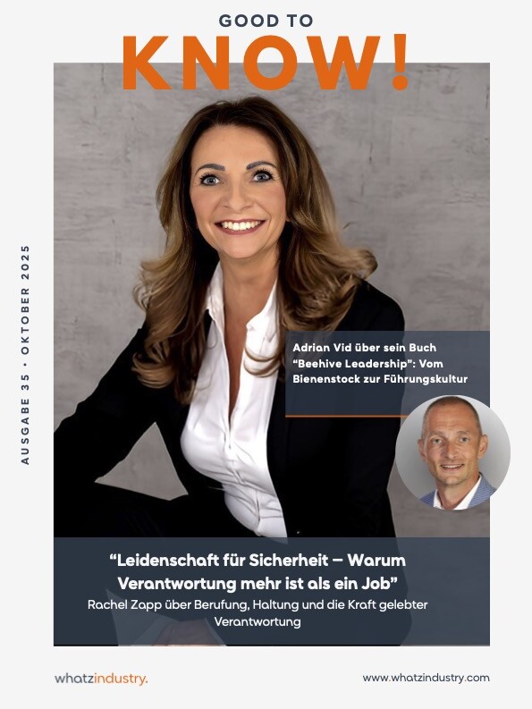 WhatzIndustry - 35. Good to KNOW Rachel Zapp Adrian Vid Teil 2 uai