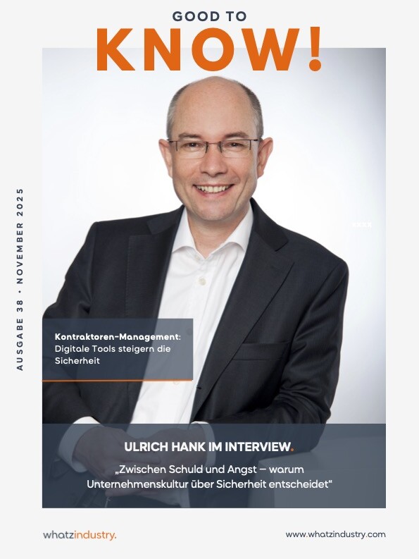 WhatzIndustry - 38. Good to KNOW Ulrich Hank uai