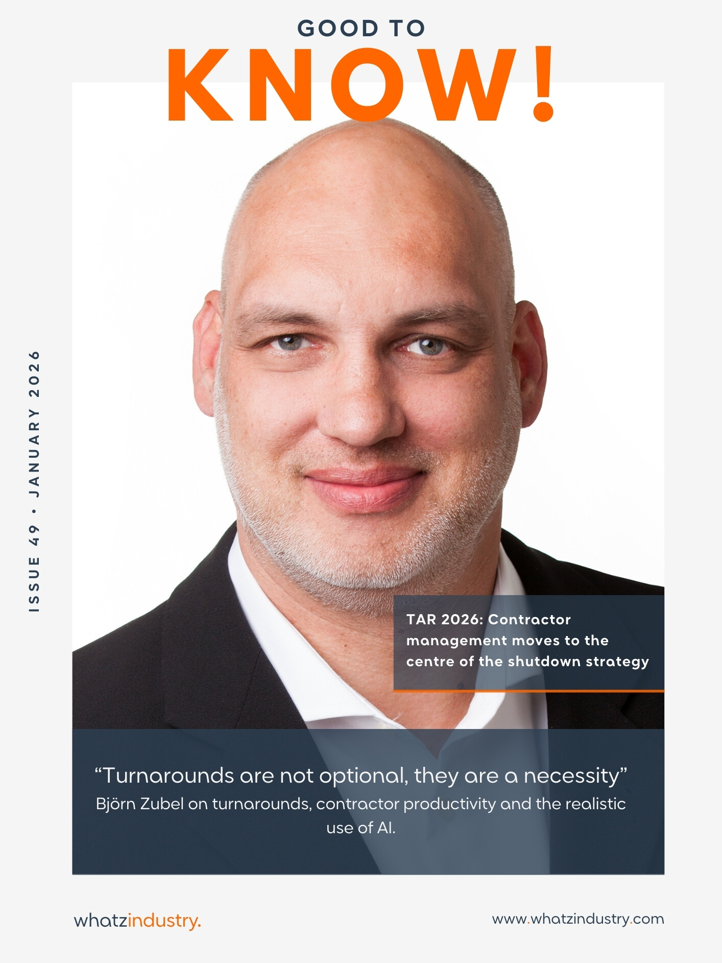 WhatzIndustry - 49. Engl. Good to KNOW Bjoern Zubel uai