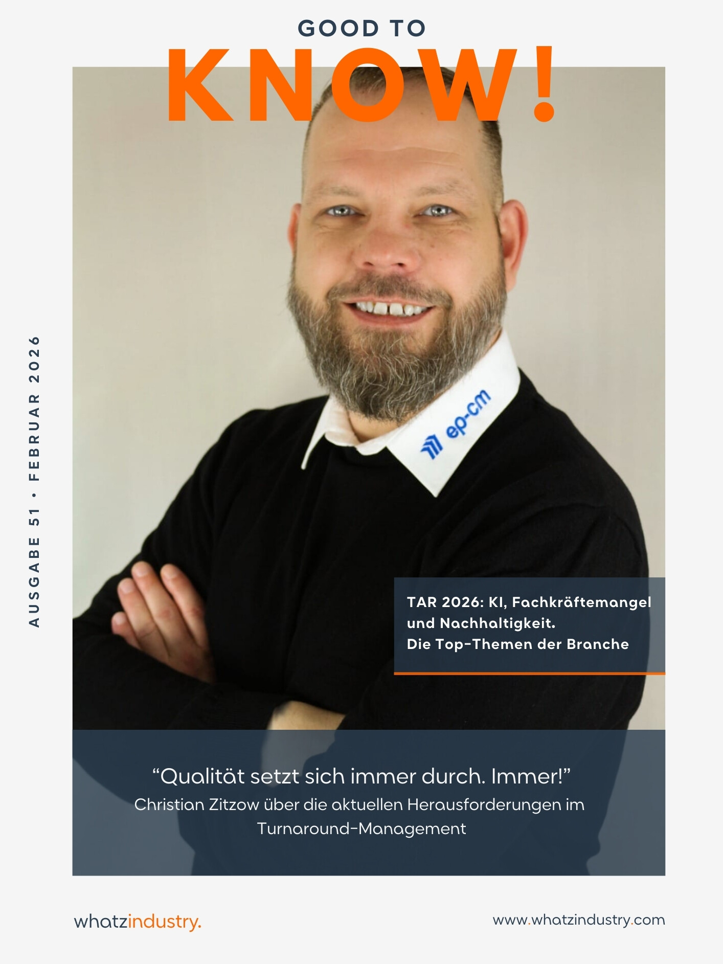 WhatzIndustry - 51. Good to KNOW Christian Zitzow de uai