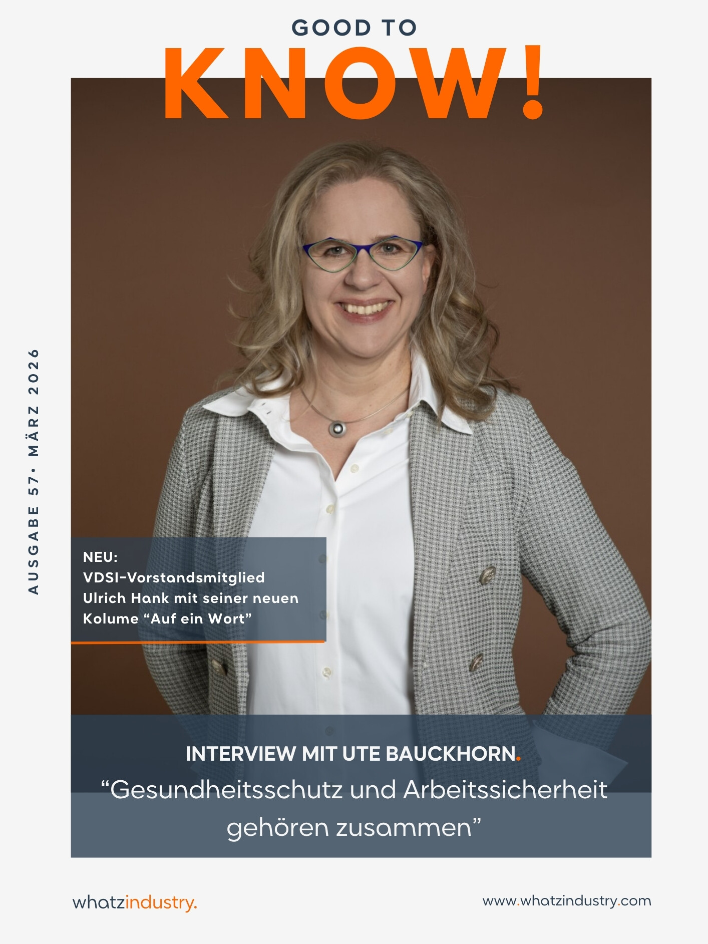 WhatzIndustry - 57 Good to KNOW Ute Bauckhorn deutsch uai