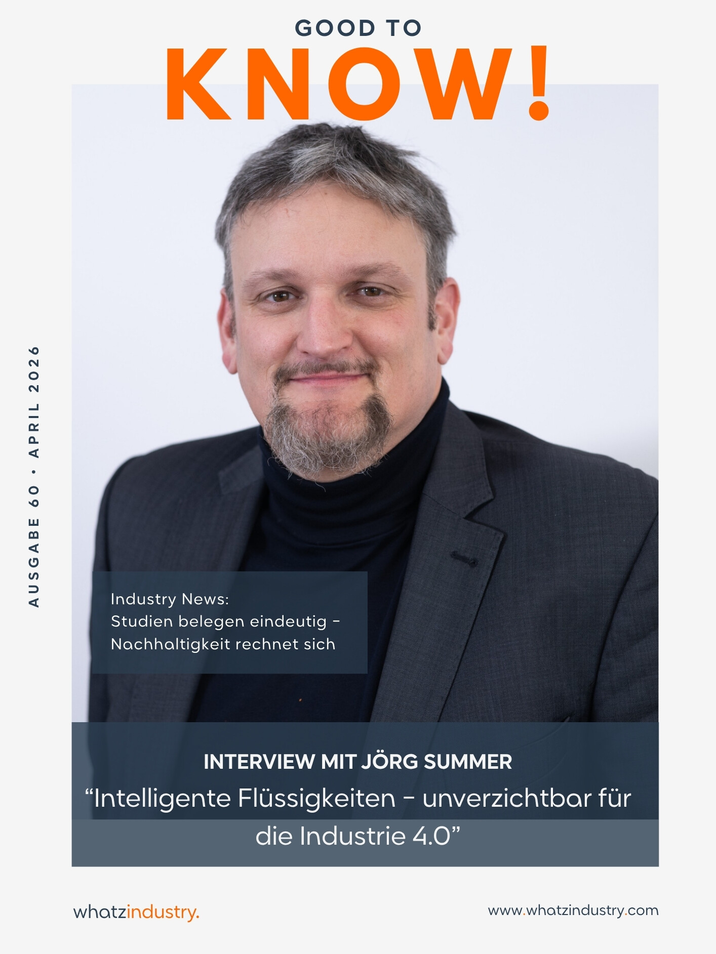 WhatzIndustry - 60 Good to KNOW Joerg Summer deutsch uai